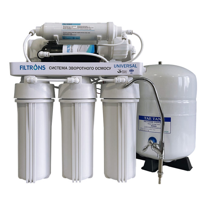 Система зворотного осмосу 5-ти ступенева з помпою Universal UNI-5 PUMP