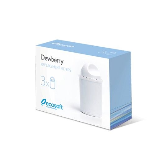 Комплект картриджів для фільтра-глечика Ecosoft Dewberry (3 Шт.)